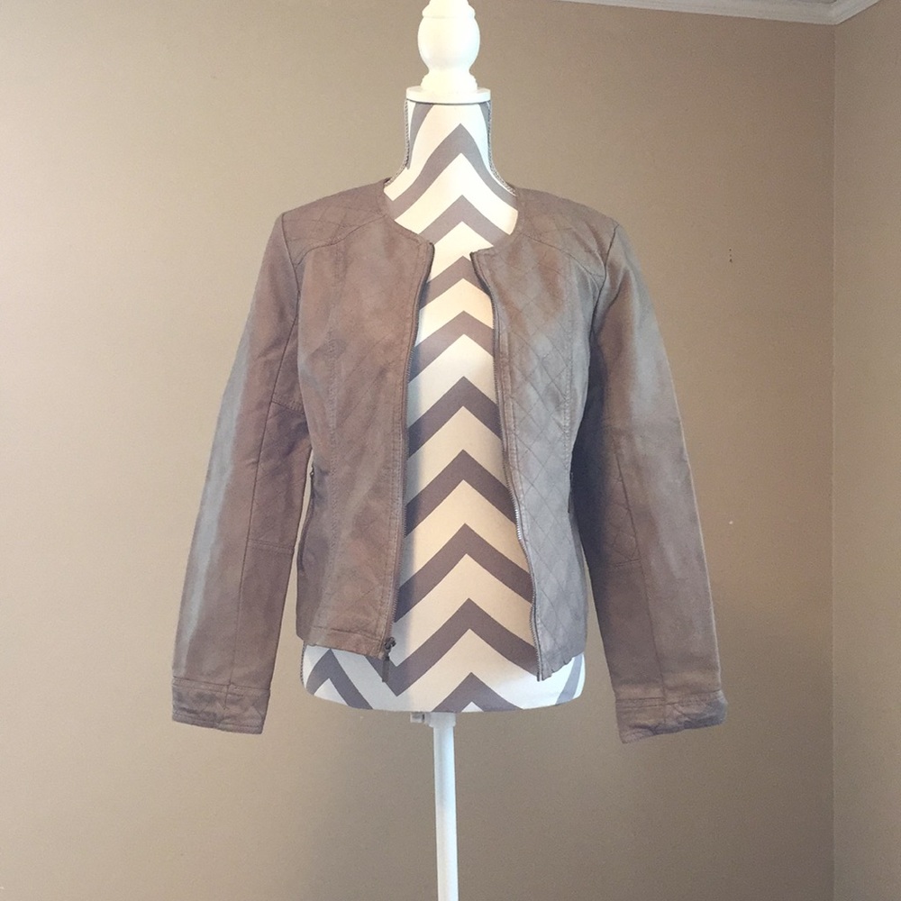 EUC tan jacket